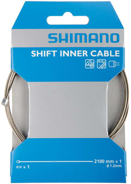 Shimano stainless steel sus shift inner cable 1.2mm x 2100mm