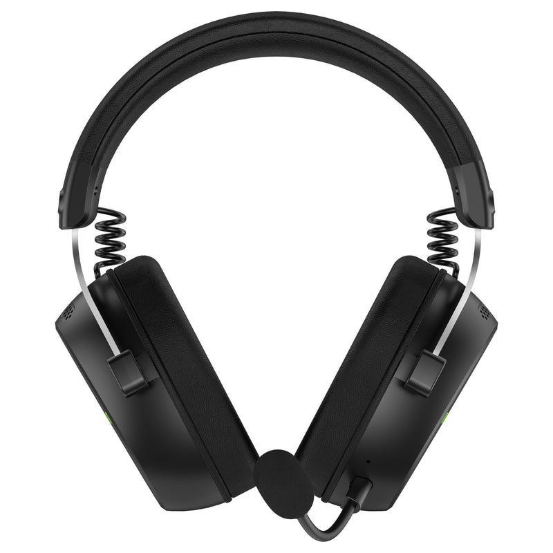 Load image into Gallery viewer, Hator hypergang 3 wireless over-ear gaming headset (zwart, rgb, 2.4ghz bluetooth usb)
