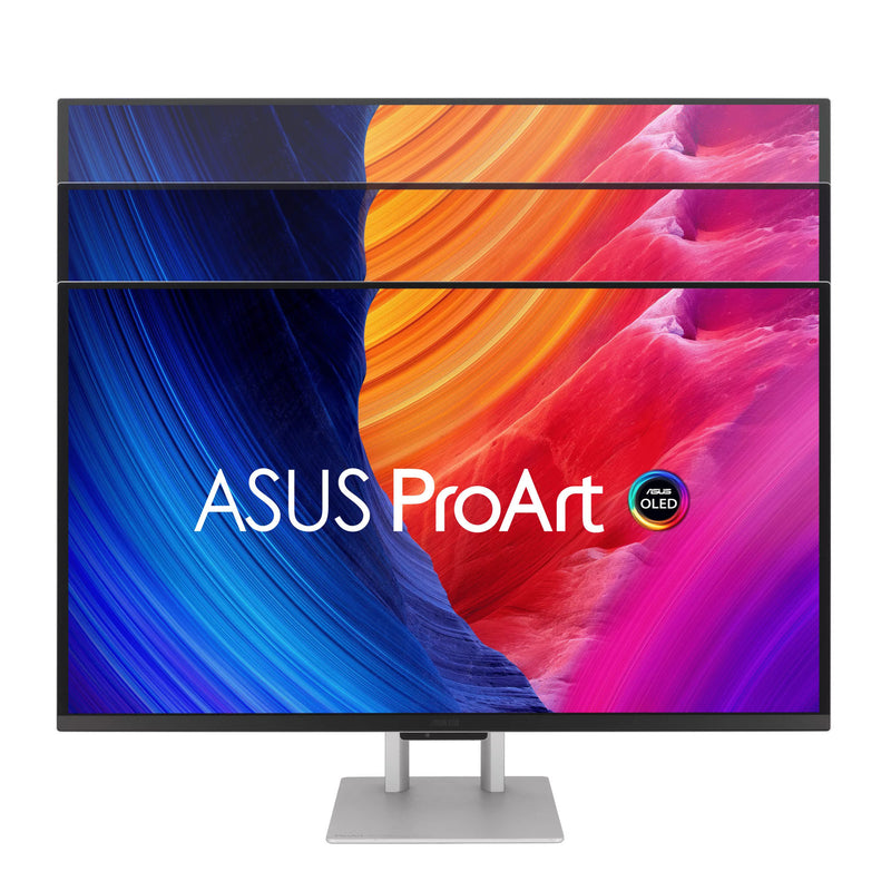 Load image into Gallery viewer, Asus proart pa27ucdmr 26.5 4k uhd monitor (zilver, hdmi, displayport, usb-a, usb-c, thunderbolt 4)

