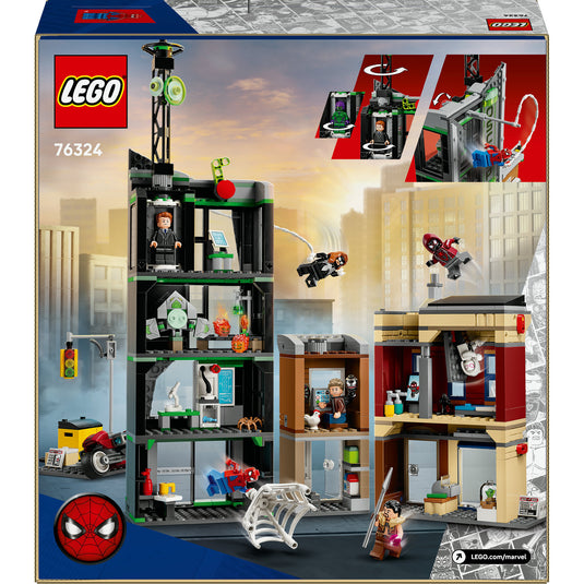 Lego super heroes marvel 76324 spider-man vs. oscorp
