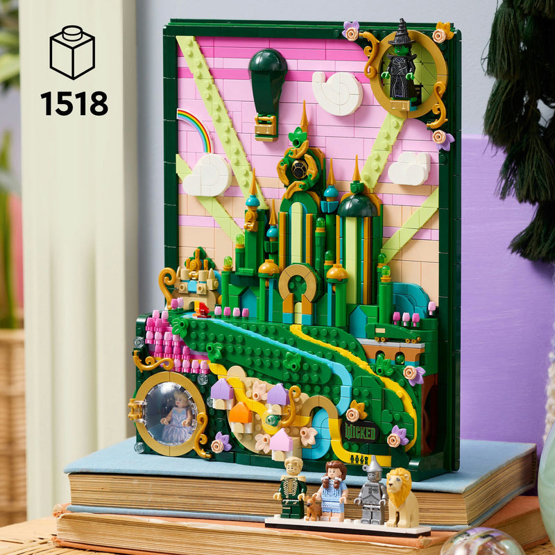 Load image into Gallery viewer, Lego wicked - emerald city muurkunst constructiespeelgoed (75685)
