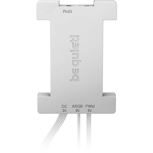 Be quiet! light loop 240 argb waterkoeling (wit, 4-pins pwm fan-connector)
