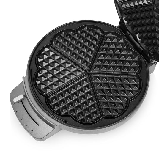 Princess 132380 wafelmaker deluxe wafelijzer (grijs)