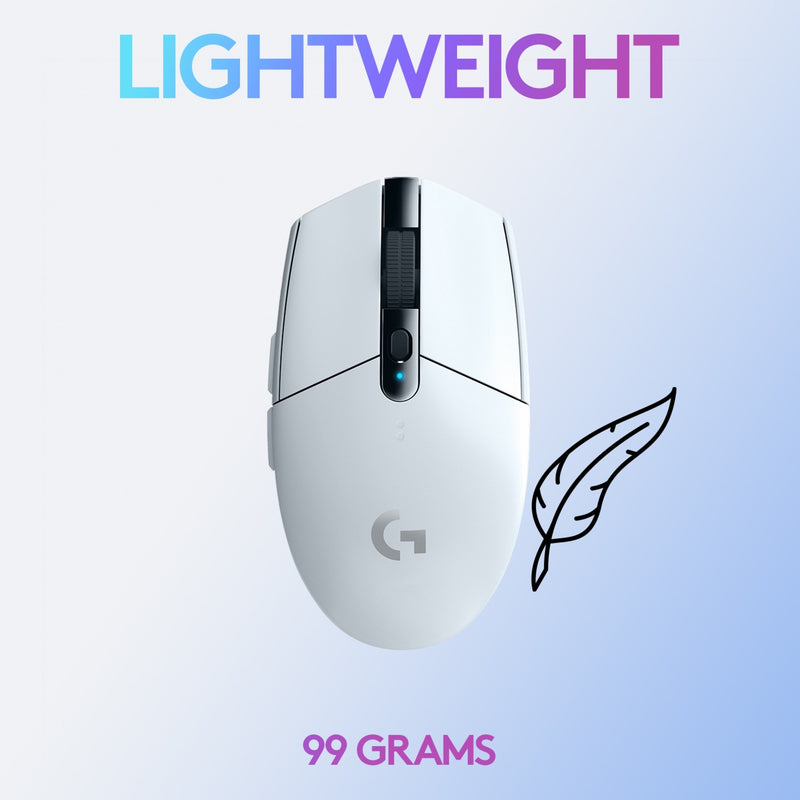 Load image into Gallery viewer, Logitech g305 lightspeed draadloze gamingmuis (wit, 200 – 12.000 dpi)
