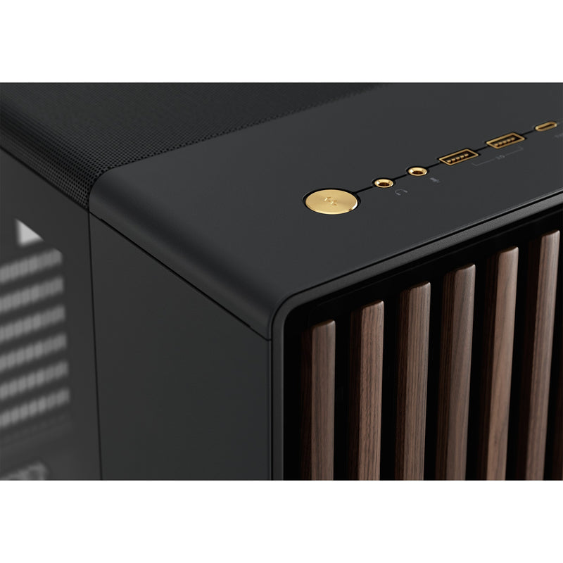 Load image into Gallery viewer, Fractal design north xl midi tower behuizing (zwart | 2x usb-a | 1x usb-c | tempered glass)
