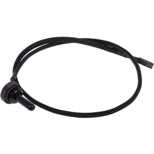 Alphacool eiszapfen temperatuursensor plug g1 4 - diep zwart (zwart)