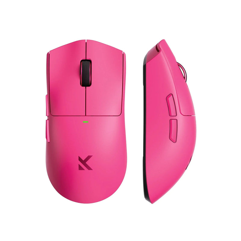 Afbeelding laden in galerijviewer, Mchose k7 ultra lightweight wireless gaming mouse (roze, rgb, usb 2.4 ghz, 42.000 dpi)
