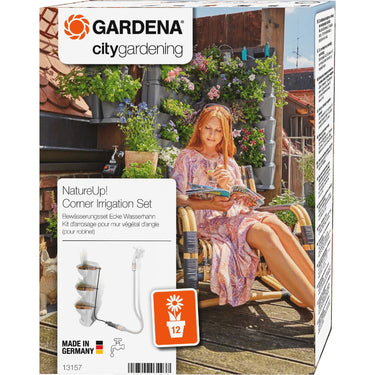 Gardena natureup! bewateringsset hoek waterkraan druppelsysteem (13157-20)