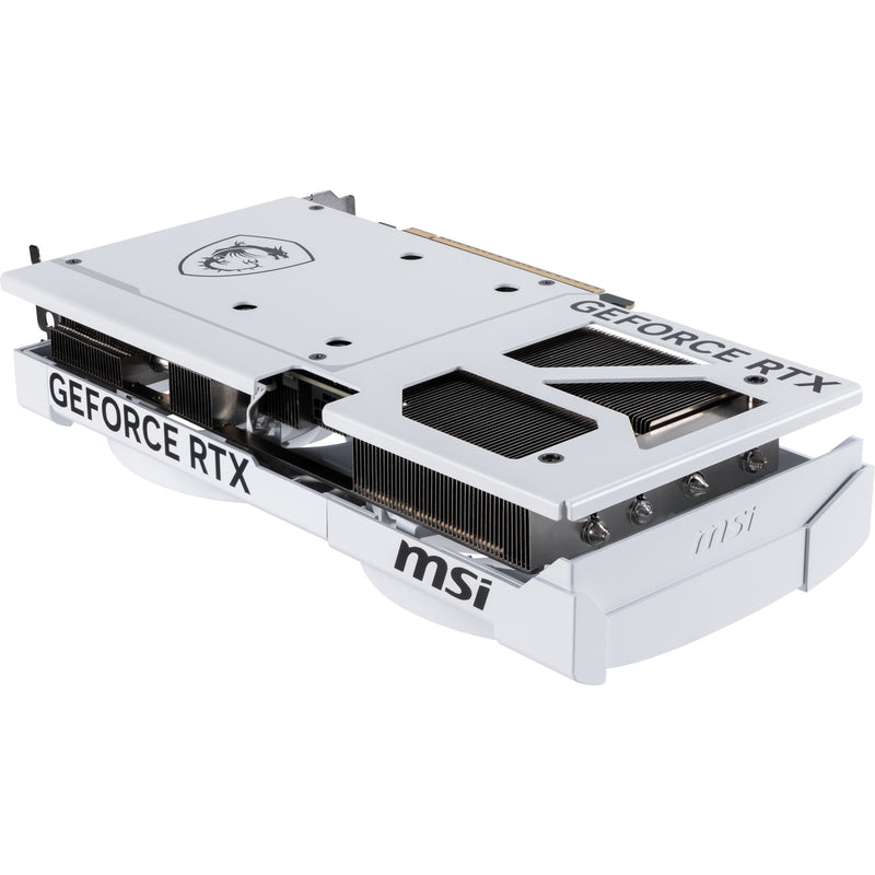 Load image into Gallery viewer, Msi geforce rtx 5070 12g ventus 2x oc white grafische kaart (wit, 3x displayport, 1x hdmi)
