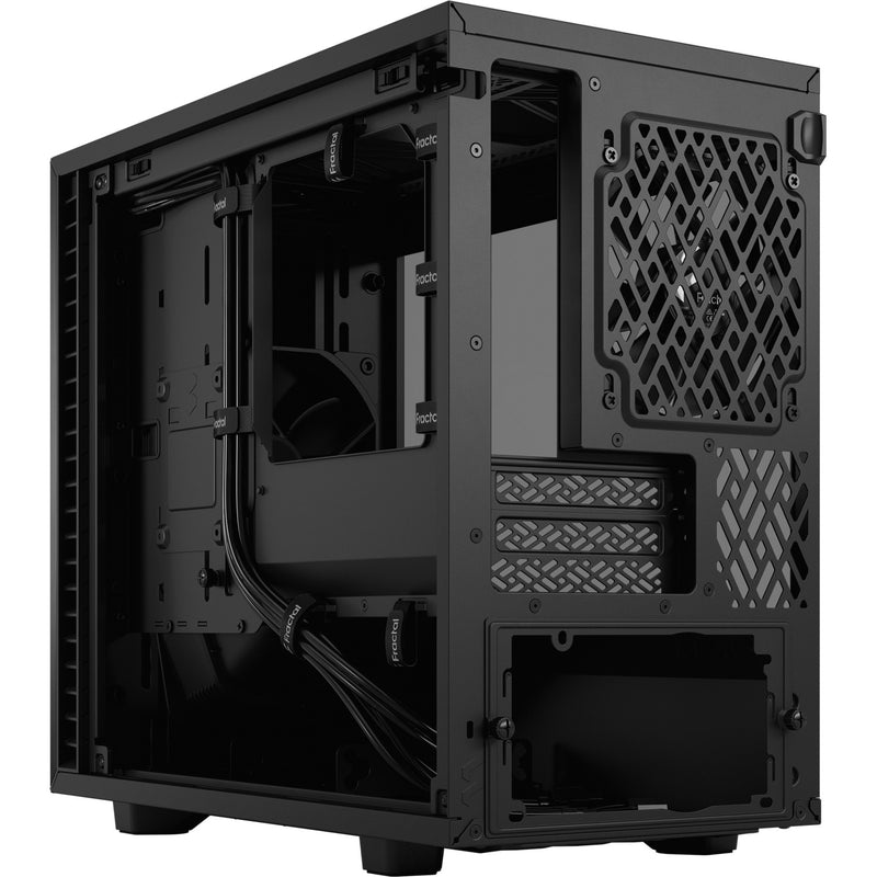 Afbeelding laden in galerijviewer, Fractal design define 7 nano black tg light tint midi tower behuizing (zwart | 4x usb-a | 1x usb-c | window)
