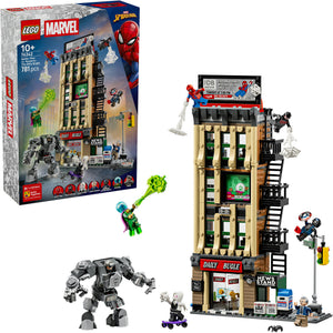 Lego marvel super heroes - spider-man vs. mysterio: de daily bugle constructiespeelgoed (76342)