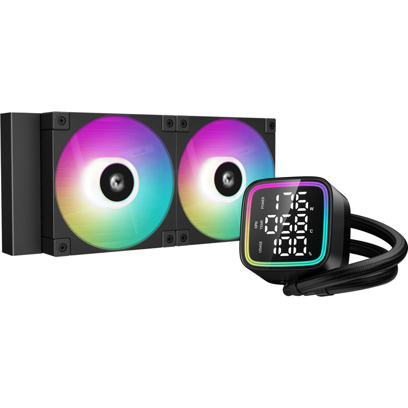 Load image into Gallery viewer, Deepcool ld240 waterkoeling (zwart, 4-pin pwm fan-connector)
