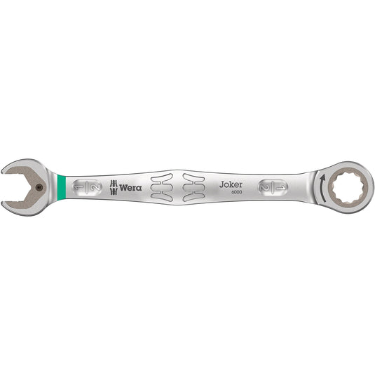 Wera 9632 magneetstrip 6000 joker imperial 1 steek-ringratelsleutelset moersleutel (inch, 8‑delig)