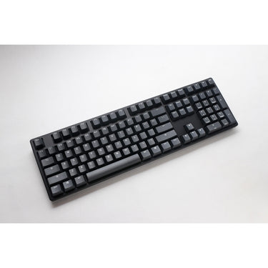 Ducky origin phantom black mechanisch toetsenbord (zwart, us lay-out (qwerty), cherry mx speed silver, 100%, hot swap, pbt double-shot keycaps)