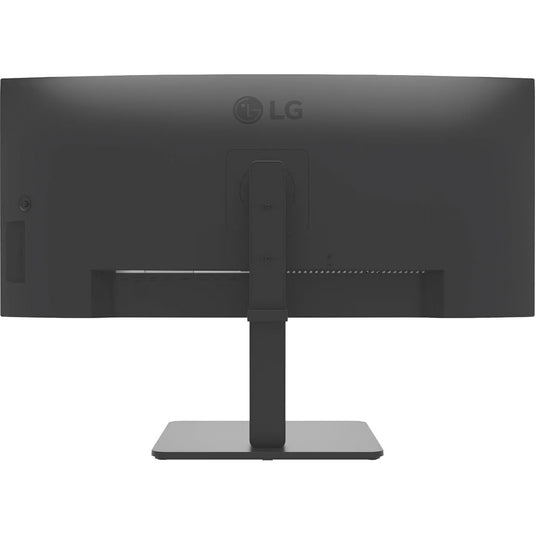 Lg 34ba75qe 34 curved ultrawide monitor (zwart, 1x displayport, 2x hdmi, 1x usb-c, 4x usb-a, 1x rj-45)