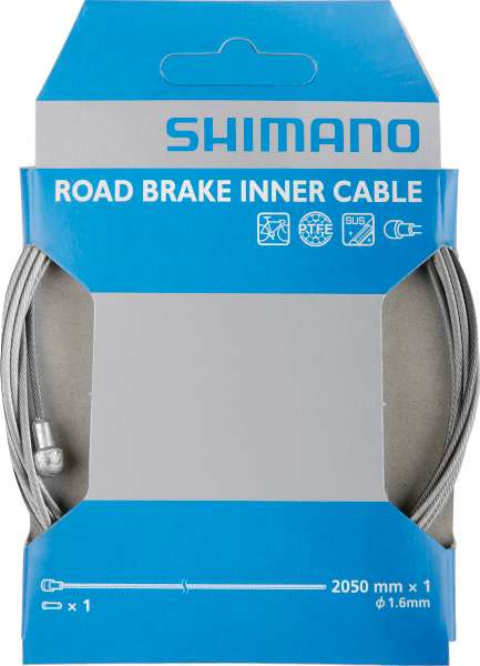 Load image into Gallery viewer, Shimano road sil-tec brake inner cable 1.6mm x 2050mm
