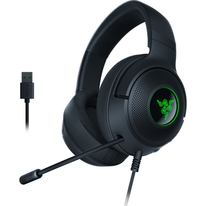 Load image into Gallery viewer, Razer kraken v3 x over-ear gaming headset (zwart, rgb, pc, playstation 4)
