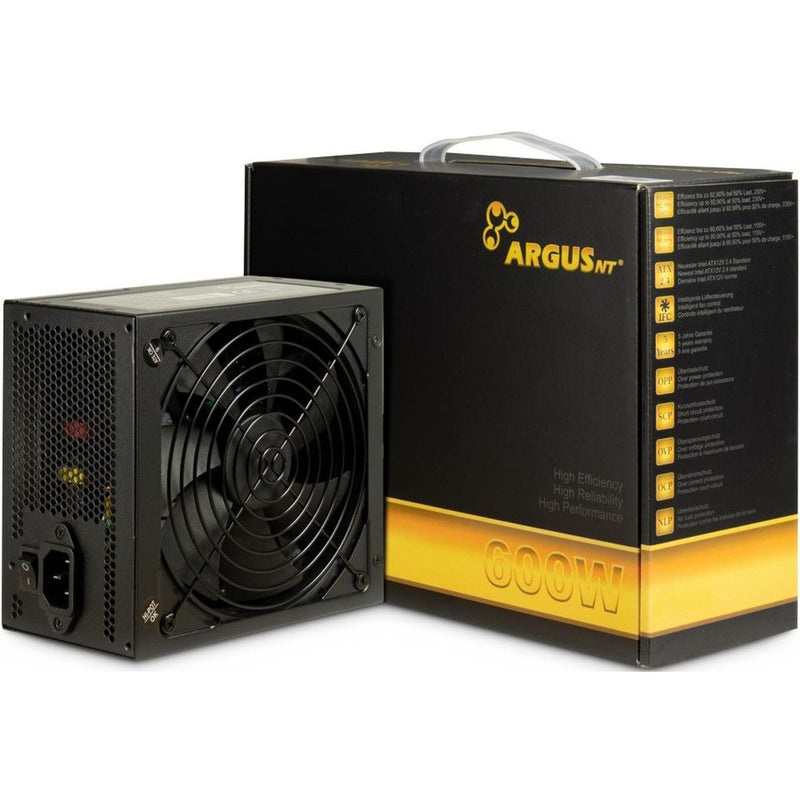 Load image into Gallery viewer, Inter-tech argus gps-600 600 watt voeding (zwart, 4x pcie)

