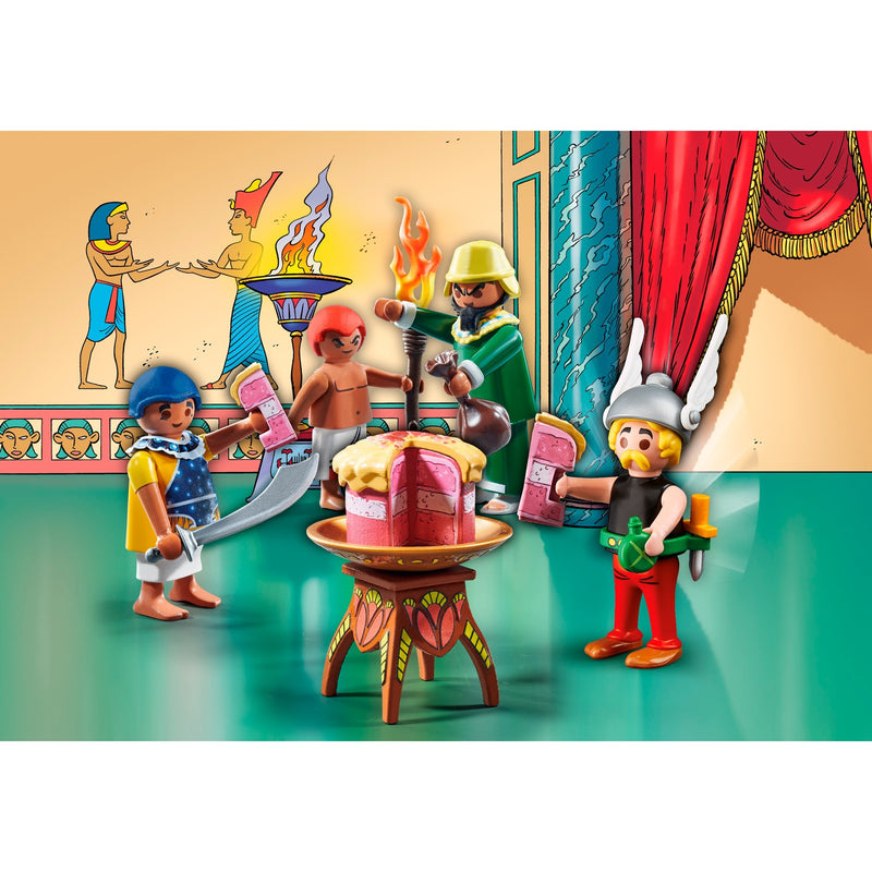 Load image into Gallery viewer, Playmobil asterix - de vergiftigde taart van plurkis constructiespeelgoed (71269)
