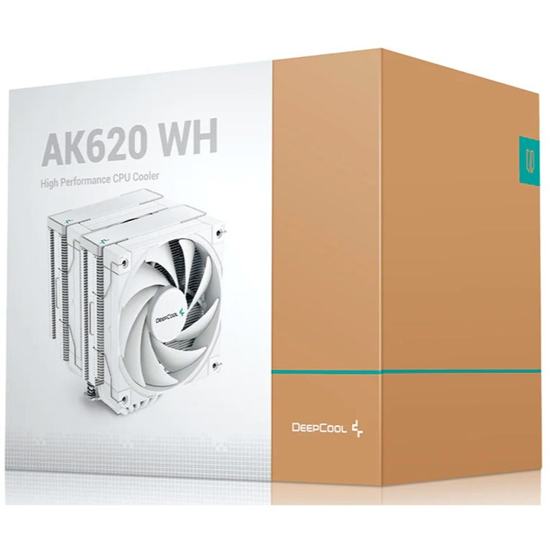 Load image into Gallery viewer, Deepcool ak620 cpu-koeler (wit, 4-pins pwm fan-connector)
