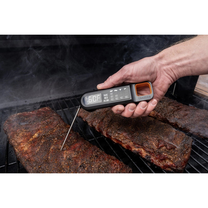Load image into Gallery viewer, Traeger direct afleesbare vleesthermometer (lcd-scherm, magnetisch, geschikt voor p.a.l.-haak)
