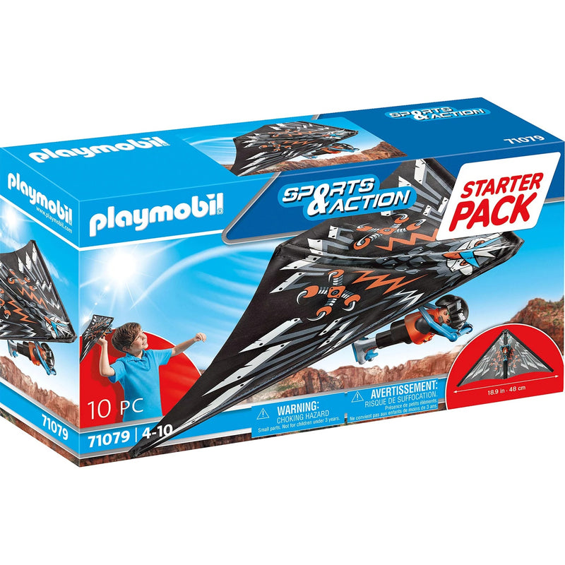 Load image into Gallery viewer, Playmobil sports action - starterpack deltavlieger constructiespeelgoed (71079)
