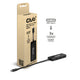 Club 3d usb-c naar triple hdmi mst hub 4k60hz adapter (zwart)