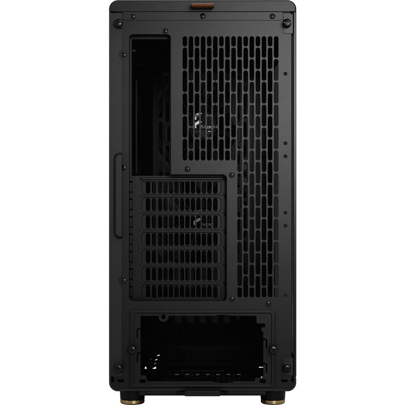 Load image into Gallery viewer, Fractal design north midi tower behuizing (zwart houtkleur | 2x usb-a | 1x usb-c | tempered glass)

