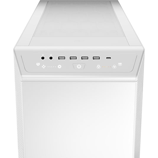 Be quiet! dark base pro 901 big tower behuizing (wit | 4x usb-a | 1x usb-c | rgb | tempered glass)