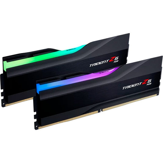 G.skill 64 gb ddr5-6800 kit werkgeheugen (zwart, f5-6800j3445g32gx2-tz5rk, trident z5 rgb, xmp)