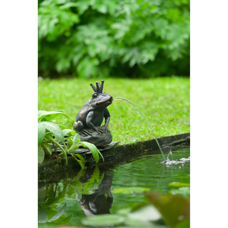 Load image into Gallery viewer, Ubbink spuitfiguur kikkerkoningin waterornament
