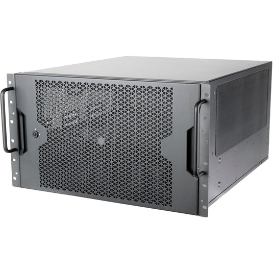 Silverstone rm600 rack behuizing (zwart)