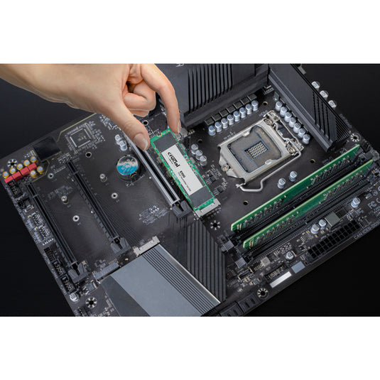 Crucial e100 1 tb ssd (pcie 4.0 x4, nvme, m.2 2280)