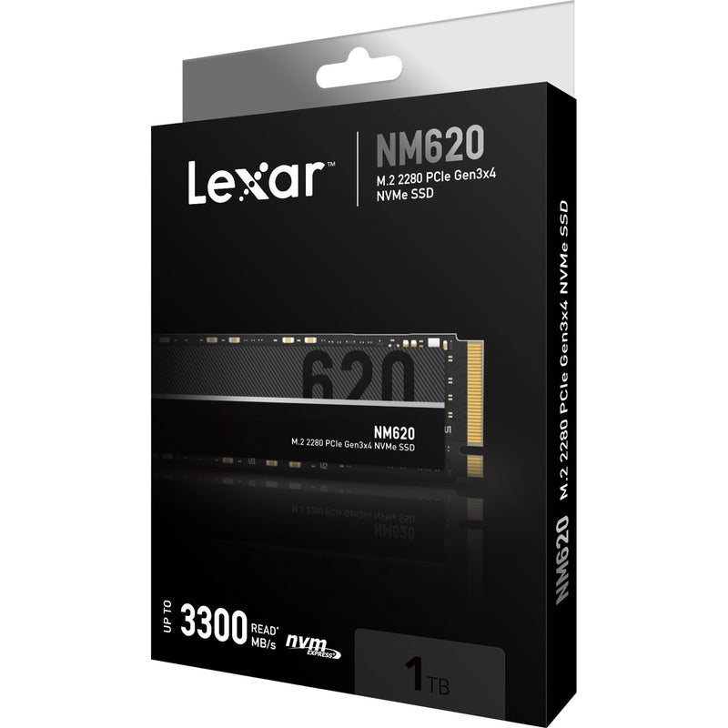 Load image into Gallery viewer, Lexar nm620, 1 tb ssd (pcie 3.0 x4, nvme 1.4, m.2 2280)
