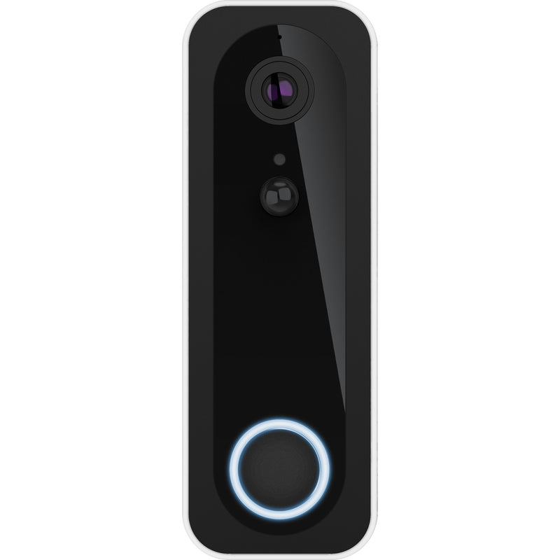 Load image into Gallery viewer, Trust doorcam-3000 slimme wifi deurbelcamera (wit zwart, 2.4 ghz wifi)
