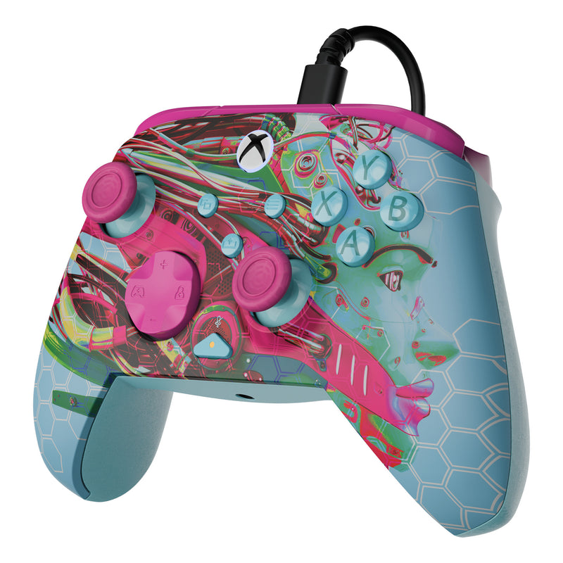 Load image into Gallery viewer, Turtle beach pdp rematch glow geavanceerde bedrade controller (android dreams, xbox serie x|s, xbox one, pc)
