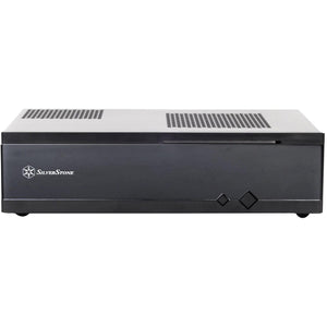Silverstone milo ml05b htpc behuizing (zwart | 2x usb-a)