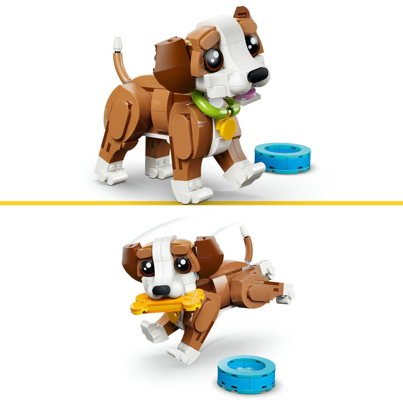Load image into Gallery viewer, Lego ® creator 3in1 schattige dieren: speelse puppy - dierenset - bouw om tot eekhoorn of eend - 31382
