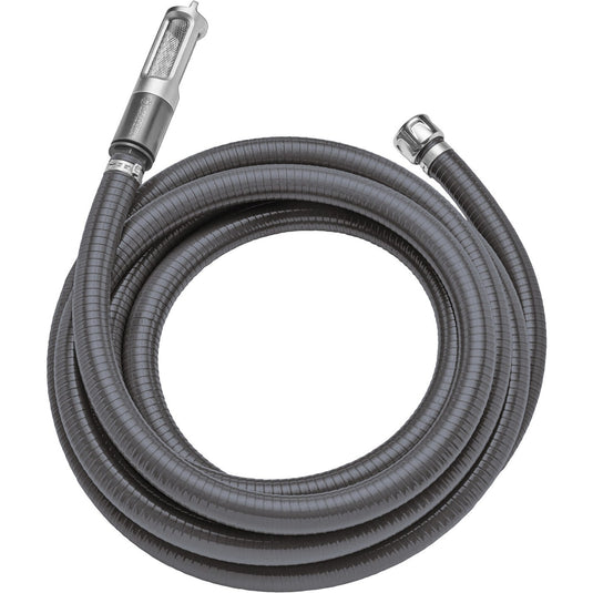Gardena zuigslang 25 mm (1 inch), 4 m, verlengstuk aanzuiging (grijs)