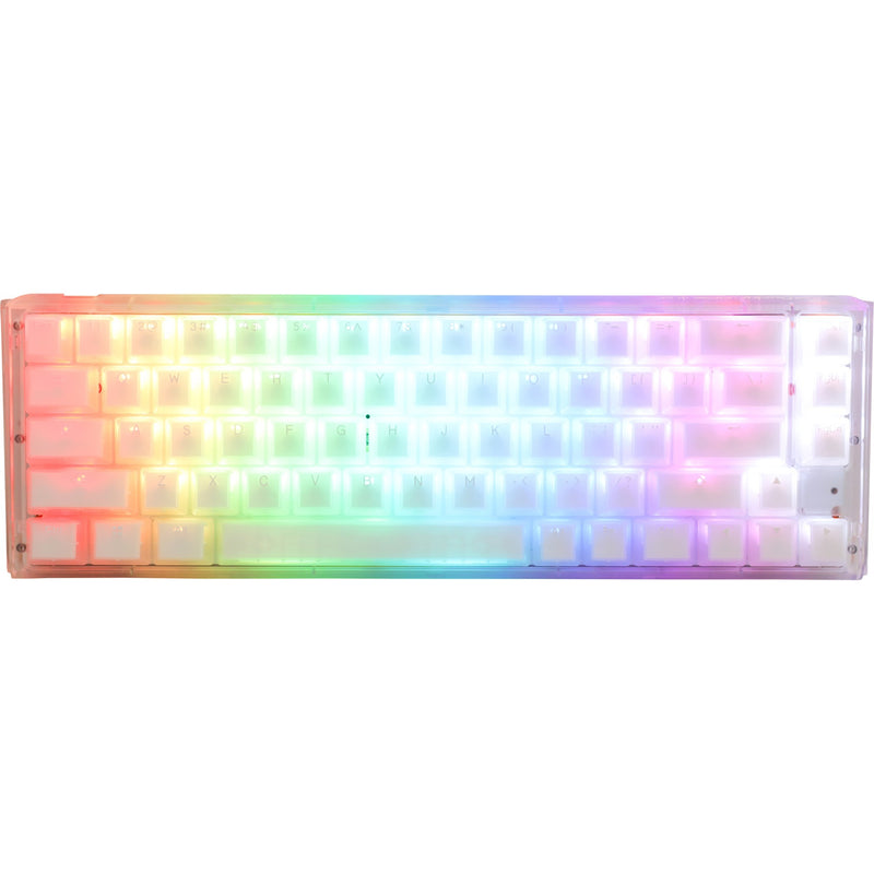 Load image into Gallery viewer, Ducky one 3 sf aura white, toetsenbord (wit, us lay-out, cherry mx brown, 65%, abs double shot, hot swap)
