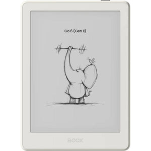 Boox go 6 (gen ii) e-reader (wit, 3 gb | 32 gb | android 11)