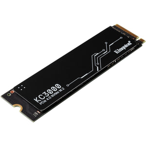 Kingston kc3000 1 tb ssd (zwart, skc3000s 1024g, pcie 4.0 nvme, m.2 2280)