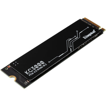 Kingston kc3000 1 tb ssd (zwart, skc3000s 1024g, pcie 4.0 nvme, m.2 2280)