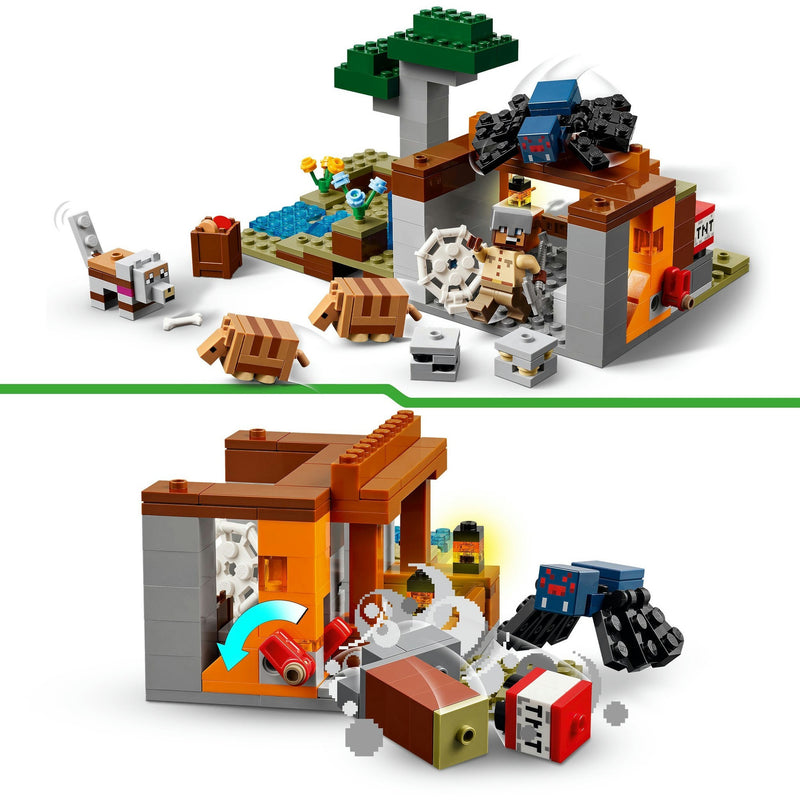 Load image into Gallery viewer, Lego minecraft 21269 de gordeldieren bij de mijn
