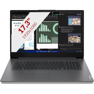 Lenovo v17 g4 (83a2004tmh) 17.3 laptop (grijs | i5-13420h | uhd graphics | 16 gb | 512 gb ssd)