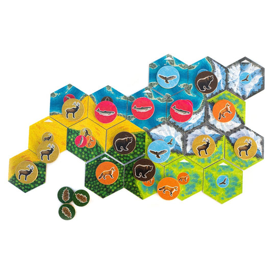 Asmodee cascadia - familiespel - bordspel - engelstalig