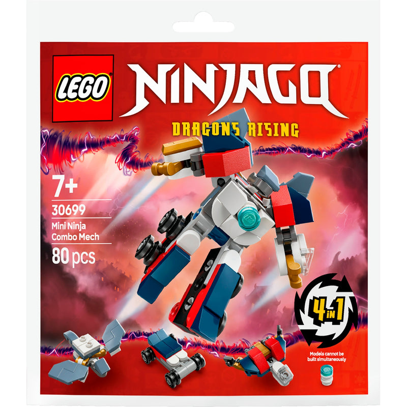 Load image into Gallery viewer, Lego ninjago - mini ninja combomecha constructiespeelgoed (30699)
