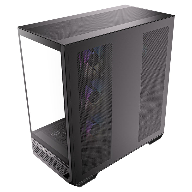 Load image into Gallery viewer, Antec c7 argb midi tower behuizing (zwart | 2x usb-a | 1x usb-c | tempered glass)
