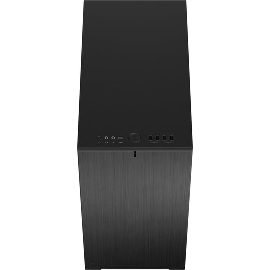 Fractal design define 7 mini black solid midi tower behuizing (zwart | 4x usb-a | 1x usb-c)