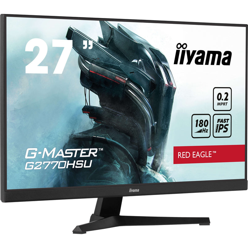 Load image into Gallery viewer, Iiyama g-master red eagle g2770hsu-b6 27 gaming monitor (zwart, hdmi, displayport, usb-a, usb-b, 180 hz)
